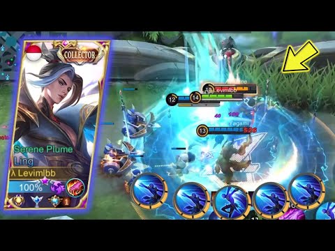 NEW LING COMBO 5X DASH & FAST FARMING TUTORIAL ROTATION!  - Mobile Legends