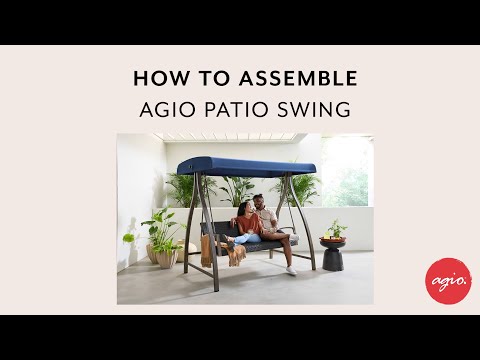 How to Assemble - Agio Patio Swing