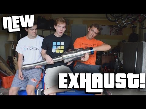 NEW EXHAUST FOR THE WRX!!! - Spec-D Exhaust Install