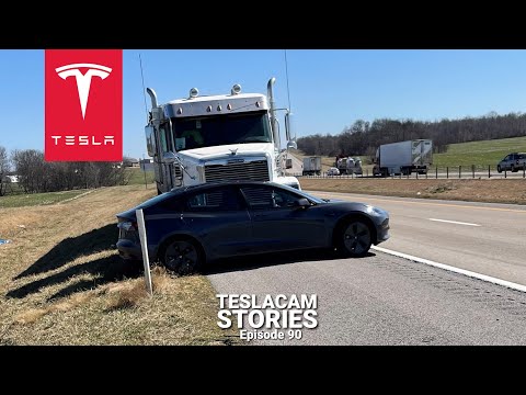 SEMI HITS TESLA ON AUTOPILOT | TESLACAM STORIES #90