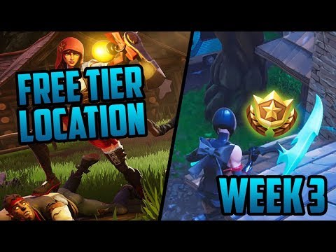 Season 6, Week 3 | *SECRET* Battle Star Location! (Free Tier) - Fortnite