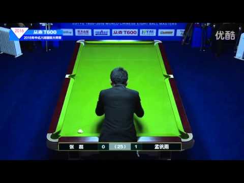 Zhang Lei VS Meng Fanyu - 2016 World Chinese 8 Ball Masters