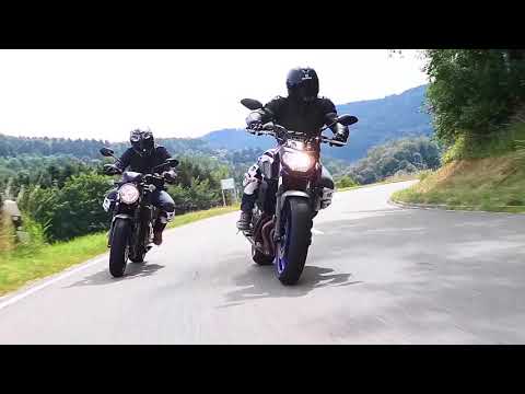 Yamaha MT-07, Kawasaki Z650, Suzuki SV650