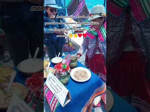 Concurso de platos típicos en Orcopampa Castilla Arequipa