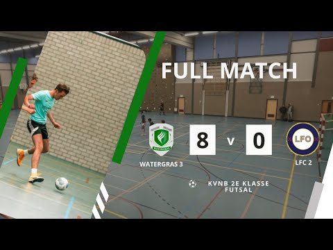 GZV Watergras 3 vs LFC 2 | 8-0 | 2e klasse futsal | 23-01-2026