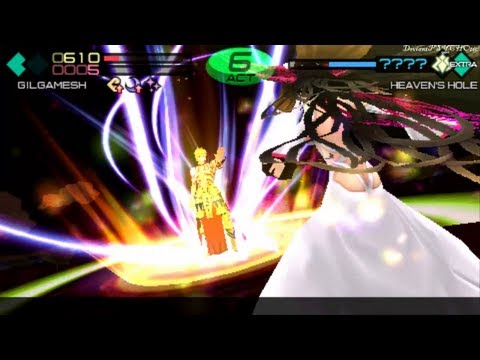 Fate EXTRA CCC (Gil)★Ch 7 part 15 ~  Gil Vs HEAVEN'S HOLE ★Lets Play ＰＳＰ
