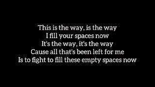 Empty Spaces - Fuel karaoke