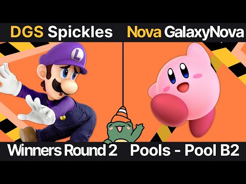 DGS | Spickles (Luigi) vs Nova | GalaxyNova (Kirby) - WreckCon 2024 - WR2: Pool B2
