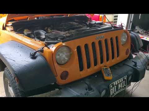 Jeep 3.6 testing oil pump solenoid P06DA