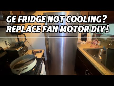 GE Refrigerator Fresh Food Not Working? Replace the Evaporator Fan Motor! Part #WR60X31523