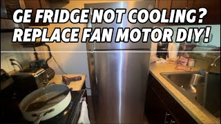 GE Refrigerator: Fresh Food Not Working? Replace the Evaporator Fan Motor (Part #WR60X31523)