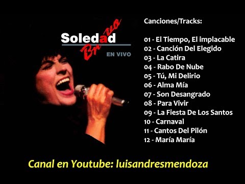 Soledad Bravo - En Vivo [1989] Full Album (Editado)