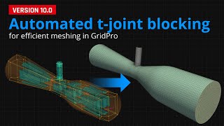 Automated t- joint blocking for efficient meshing in GridPro