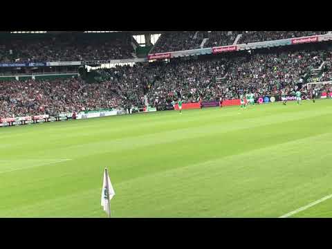 2018-09-16 SV Werder Bremen - 1. FC Nürnberg 1-1 - Außennetz Kruse