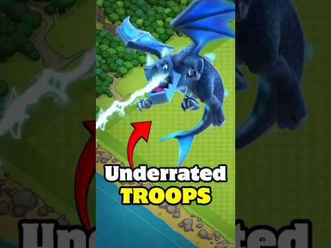 Top 5 Underrated Troops In Clash of Clans #coc #clashofclans