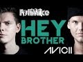 Avicii - Hey Brother w/ lyrics (rock cover by ...