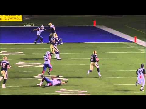 CFL Montreal 44, Winnipeg 40 - September 24, 2010