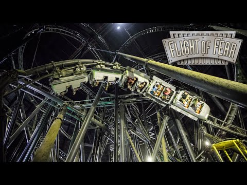 Video review of Flight of Fear by Wabash Coasters