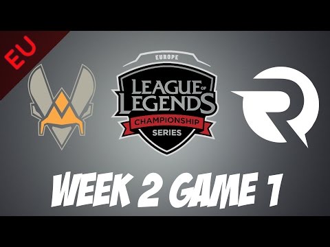Vitality vs Origen | Game 1 | HIGHLIGHTS | EU LCS W2D4 2017 Spring split