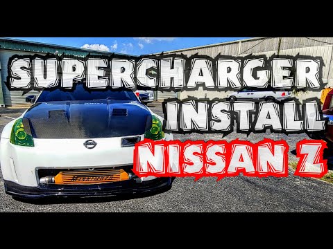 ⚡HOW TO INSTALL NISSAN Z SUPERCHARGER➡️