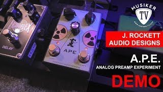 Video thumbnail for J. Rockett Audio Designs A.P.E. - Demo by Musiker TV