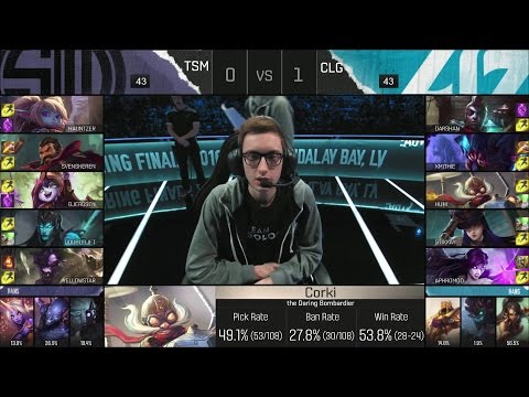TSM vs CLG Game 2 - NA LCS Spring 2016 Final - Team SoloMid vs Counter Logic Gaming