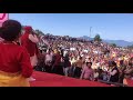 Welcomes Shri Narendra Singh Negi Ji MahaKali Mandir Garhwal Almora Sanskritik Program