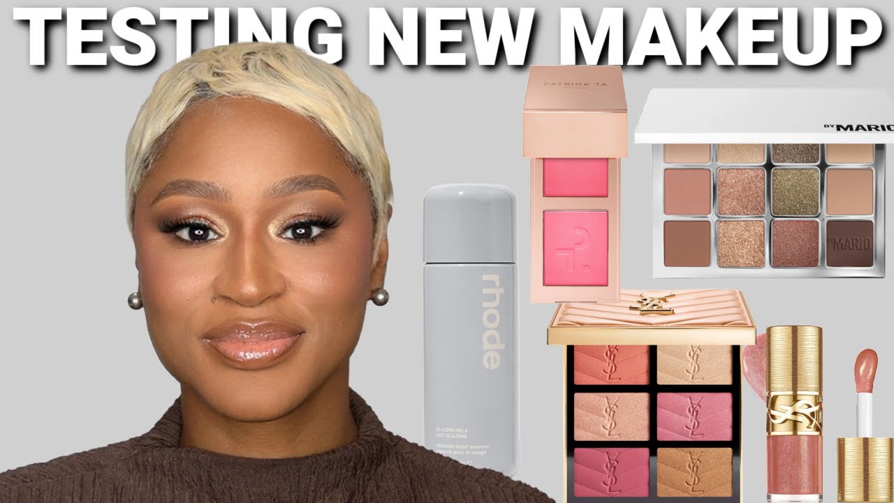 Trying New Makeup from Sephora | New YSL Beauty | Ariell Ash