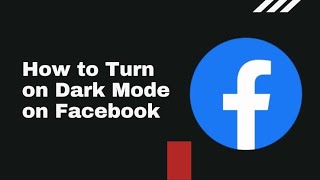 How to Enable Dark Mode On Facebook in 2023 | Quick and Easy Method