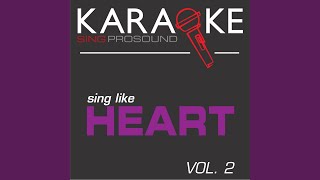 In Walks the Night (In the Style of Heart) (Karaoke Instrumental Version)