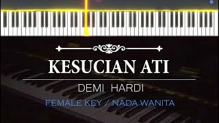 Download lagu Kesucian Ati ( Karaoke Akustik Piano - MALE KEY ) - DEMI HARDI mp3