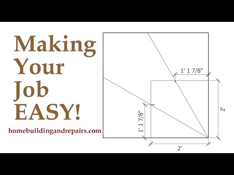How To Calculate 30 Degree Angles For Winder Stairway Design, Layout And Construction