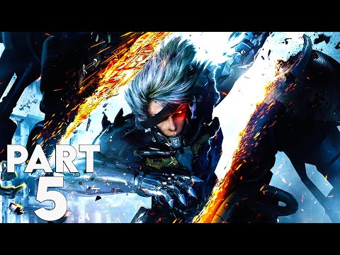 Metal Gear Rising Revengeance Gameplay Walkthrough Part 5 [R-04: Hostile Takeover]