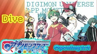 Download lagu Digimon universe appli monster op 1st [ DIVE ] mp3
