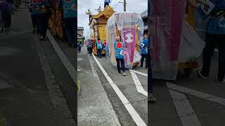 【藤枝大祭り】屋台巡行　上伝馬　2025