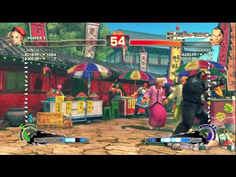 II JUNI II [Cammy] Vs Ixion90 I [Dan] SSF4 Arcade Edition 2012 720 HD