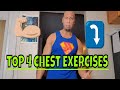 THE TOP 4 EXERCISES YOU NEED TO BUILD BIGGER CHEST MUSCLES 💪 / HOW TO GROW PECS