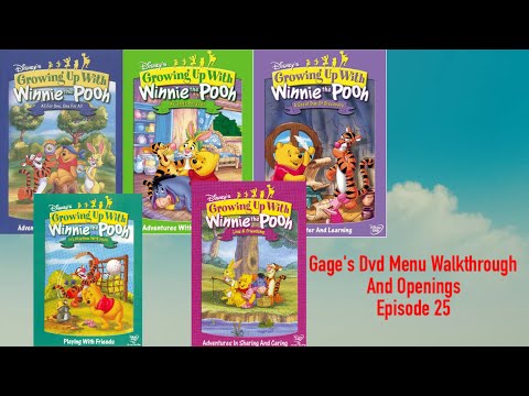 Gage’s Dvd Menu Walkthrough And Openings Ep 25 - The Magical World Of Winnie The Pooh Part 1