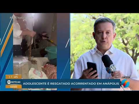 Adolescente é resgatado acorrentado em Anápolis