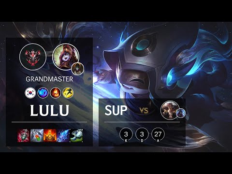 Lulu Support vs Sett - KR Grandmaster Patch 10.22