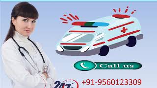 Life Saver Road Ambulance Service in Bahu Bazar and Ashok Nagar by Medivic