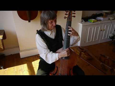 Alison Crum –  Left hand: position on the bass viol