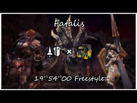 MHW:I (PC) | Fatalis | Lance Solo | 19"54"00| Freestyle