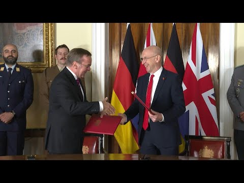 Video Thumbnail: UK and Germany sign 'landmark' defence deal | AFP
