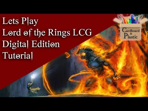 Lord of the Rings LCG : Digital Edition Tutorial Playthrough