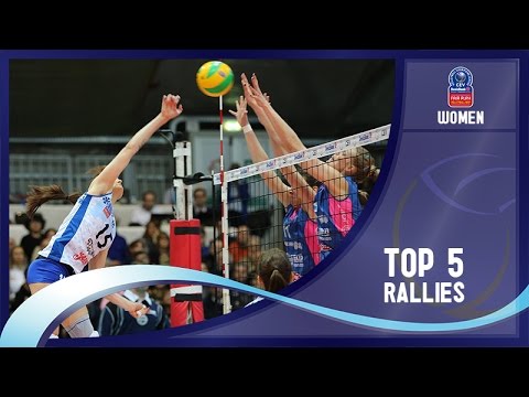 Stars in Motion Episode 10 - Top 5 Rallies - 2016 CEV DenizBank Volleyball Champions League