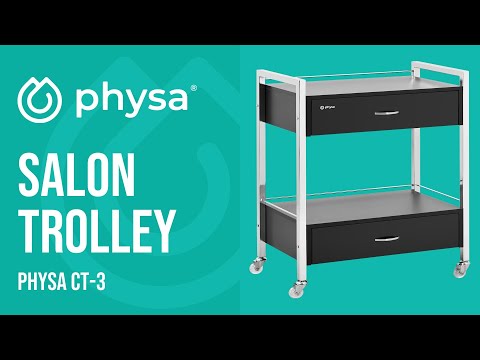 video - Salon Trolley - 2 drawers - 62 x 38 x 86.5 cm