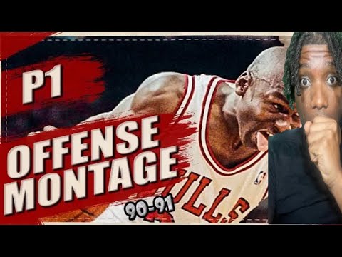 Lebron Fan REACTS TO Michael Jordan UNSTOPPABLE OFFENSE Highlights Montage | 1990-1991