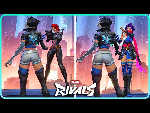 All Luna Snow Unique Interactions & Hero Specific Eliminations Marvel Rivals