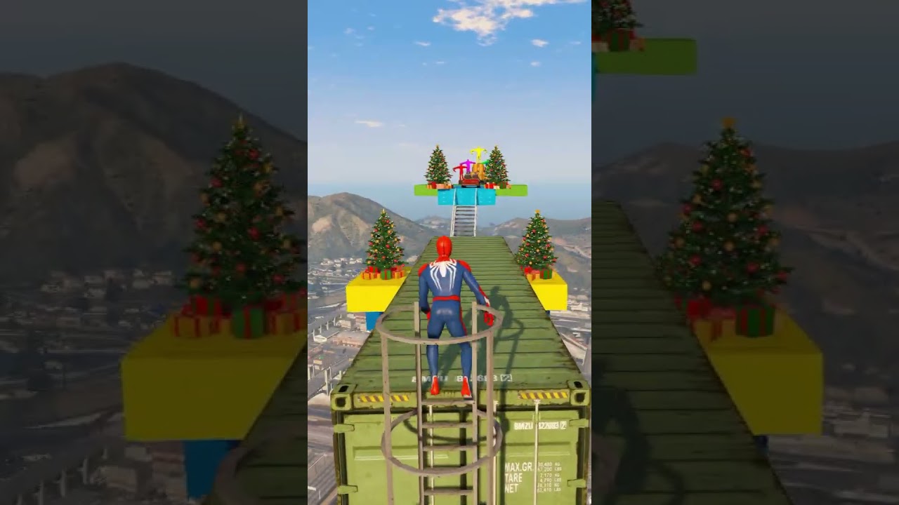 GTA 5 Epic Water Ragdolls Spiderman Jump/Fails Ep 25 #shorts